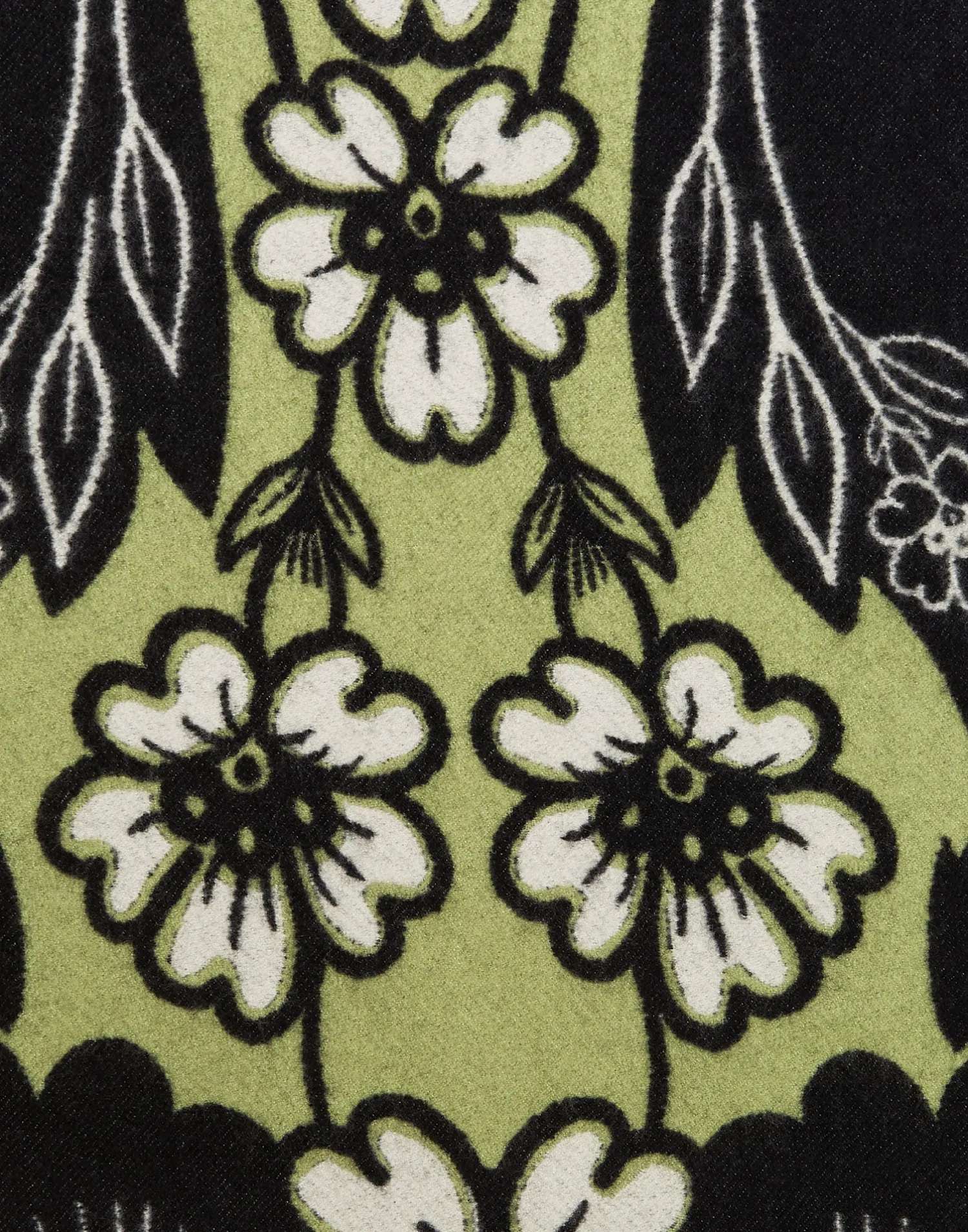 La DoubleJ Foulard E Sciarpe|Accessories<Herald ScarfMayfair Black in Wool Silk