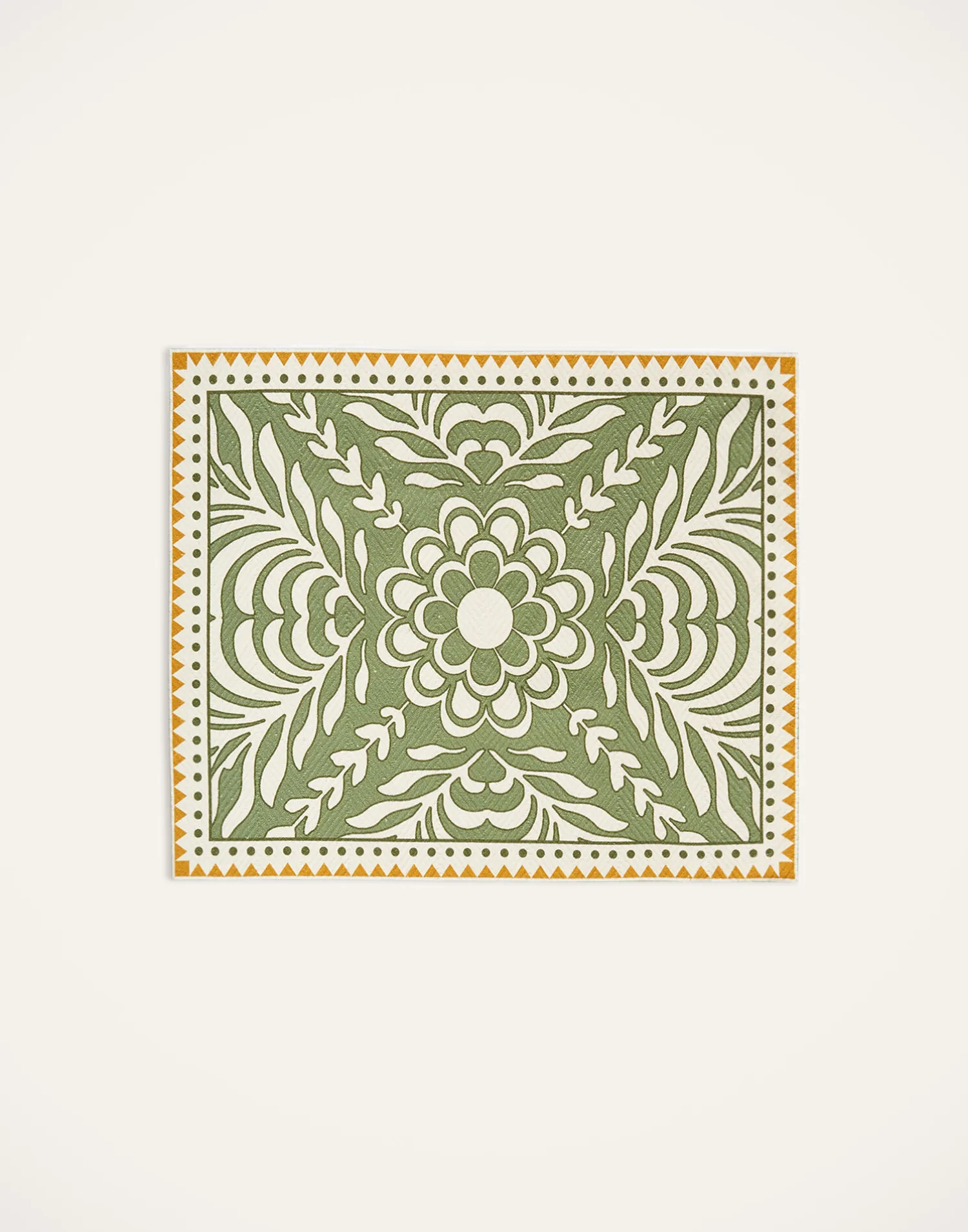 La DoubleJ Tessili|Runner E Tovagliette<Herringbone Placemats Set Of 2Tudor Light Green in Cotton Chevron