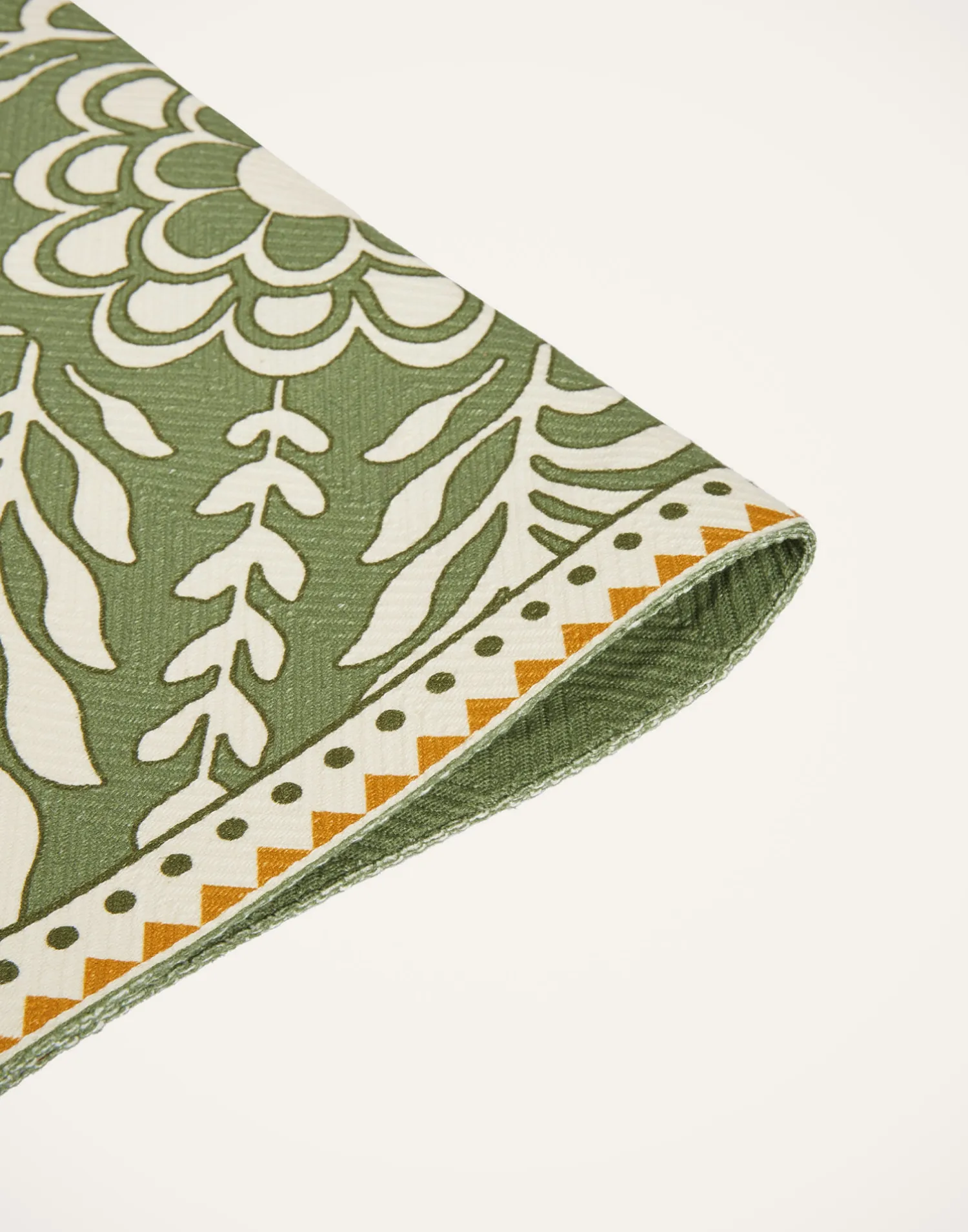 La DoubleJ Tessili|Runner E Tovagliette<Herringbone Placemats Set Of 2Tudor Light Green in Cotton Chevron