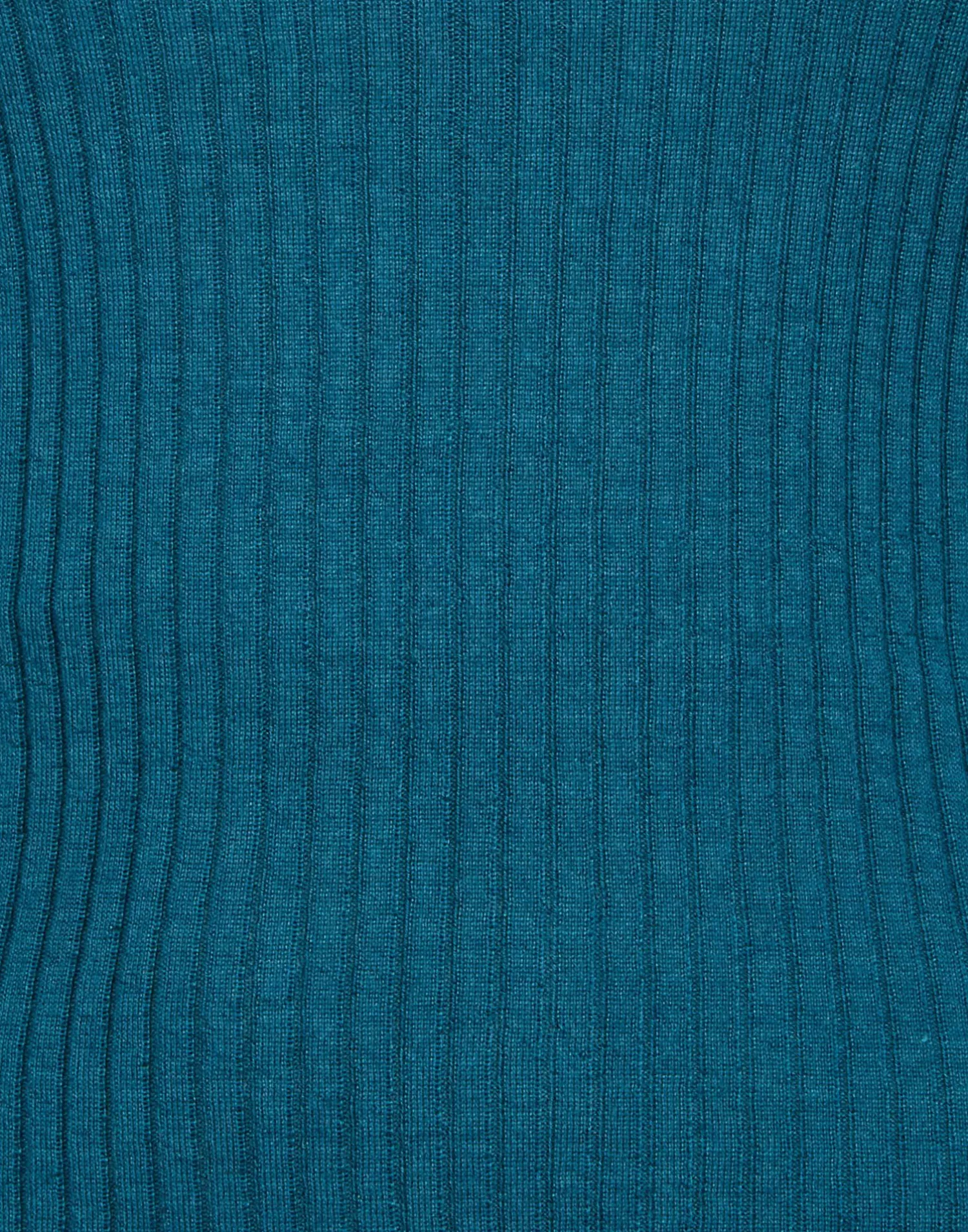 La DoubleJ Maglieria<High Kick TopBlue in Ribbed Silk Cashmere With Feathers