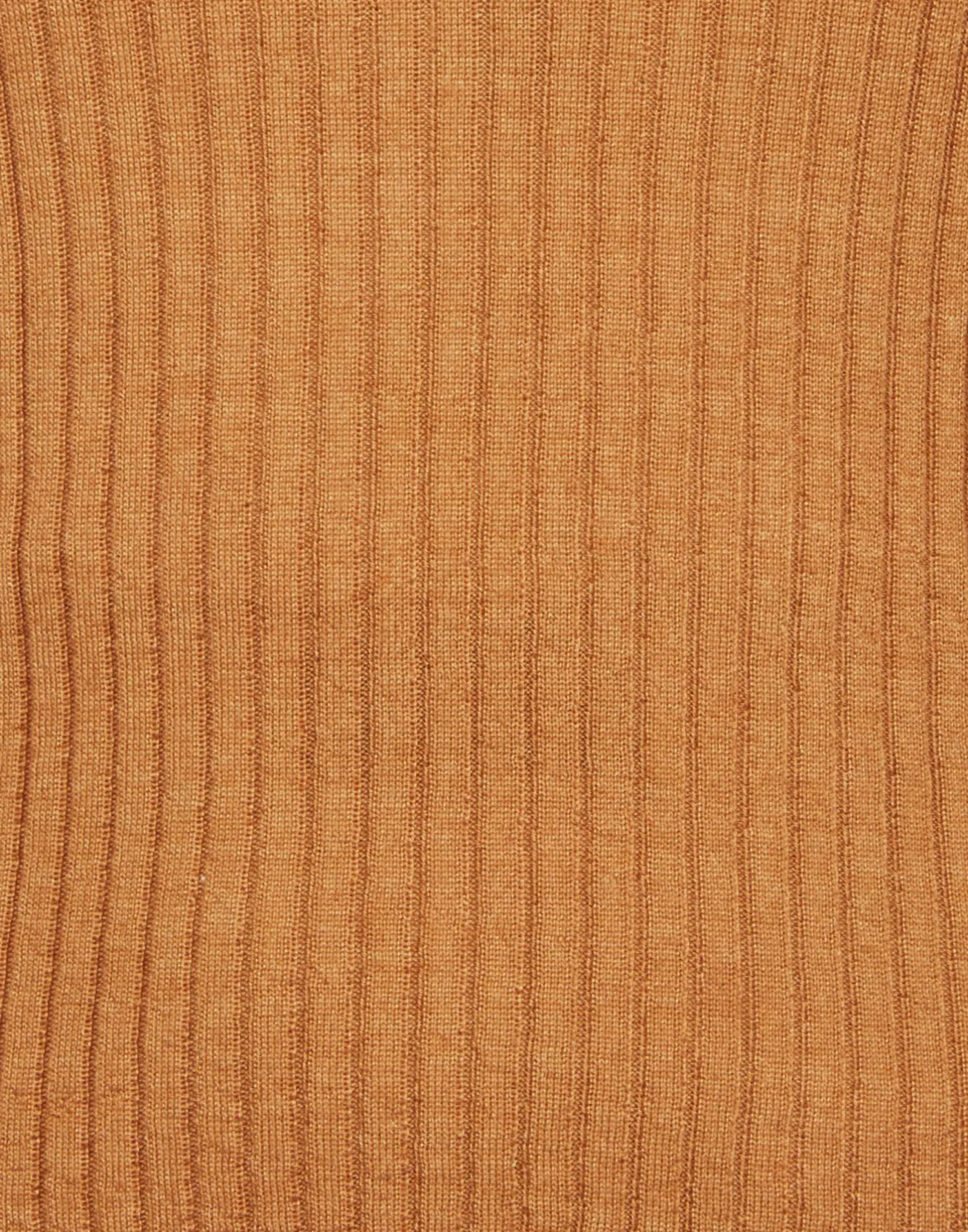 La DoubleJ Maglieria<High Kick TopCamel in Ribbed Silk Cashmere With Feathers