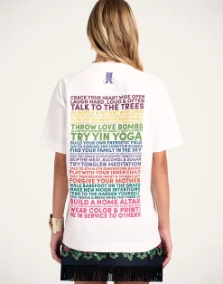 La DoubleJ Felpe E Magliette<House T-ShirtOff White in Jersey