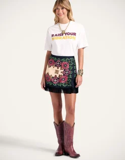 La DoubleJ Felpe E Magliette<House T-ShirtOff White in Jersey