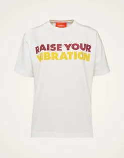 La DoubleJ Felpe E Magliette<House T-ShirtOff White in Jersey