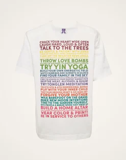 La DoubleJ Felpe E Magliette<House T-ShirtOff White in Jersey