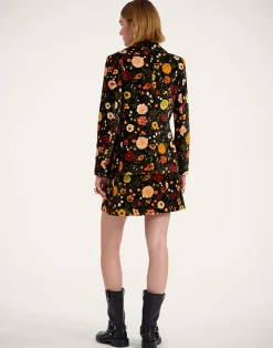 La DoubleJ Capispalla<24/7 JacketBotticelli Black in Cotton Velvet