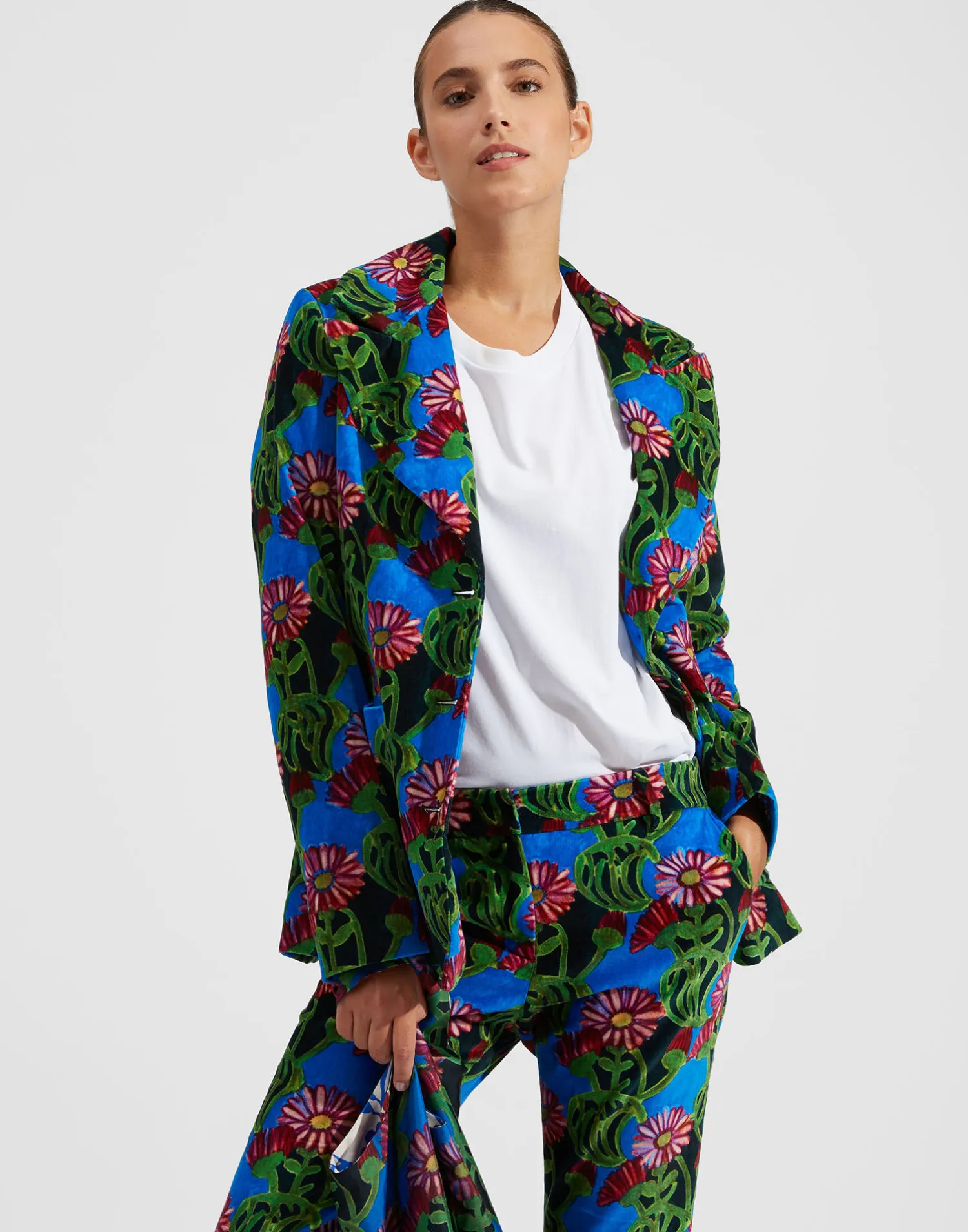 La DoubleJ Capispalla<24/7 JacketGerber in Cotton Velvet