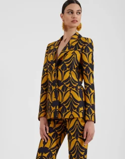 La DoubleJ Capispalla<24/7 JacketPapyrus Gold in Cady Wool