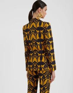La DoubleJ Capispalla<24/7 JacketPapyrus Gold in Cady Wool