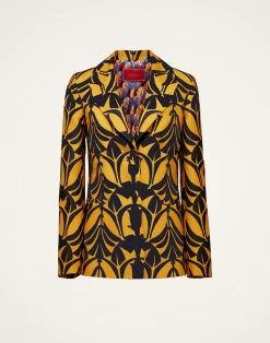 La DoubleJ Capispalla<24/7 JacketPapyrus Gold in Cady Wool
