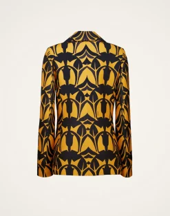 La DoubleJ Capispalla<24/7 JacketPapyrus Gold in Cady Wool