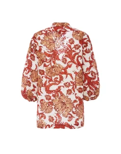 La DoubleJ Camicie E Top<Jackie ShirtReef White in Printed Lace
