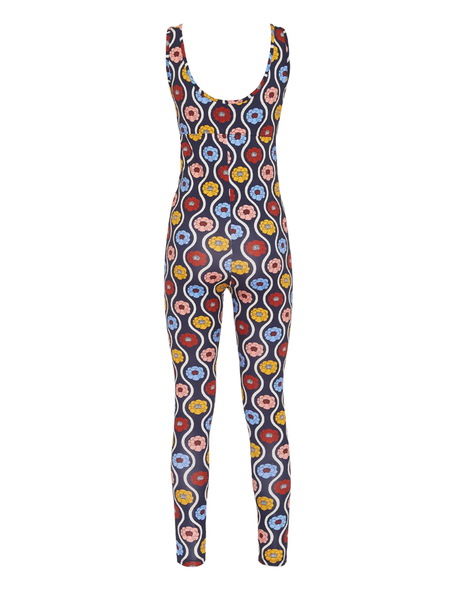 La DoubleJ Loungewear<Jazzercize SuitWhitsun Mini Blue in Skinny Jersey