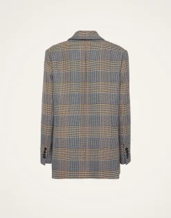 La DoubleJ Capispalla<Jones JacketMoors Multicolor in Viscose Tailoring