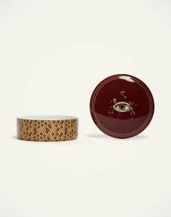La DoubleJ Vassoi E Svuotatasche|Home Décor<KeepsakeThe Crab Bordeaux in Porcelain