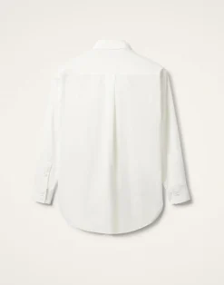 La DoubleJ Camicie E Top<Lacey Better Than Your Boyfriend's ShirtSolid Ivory in Sangallo