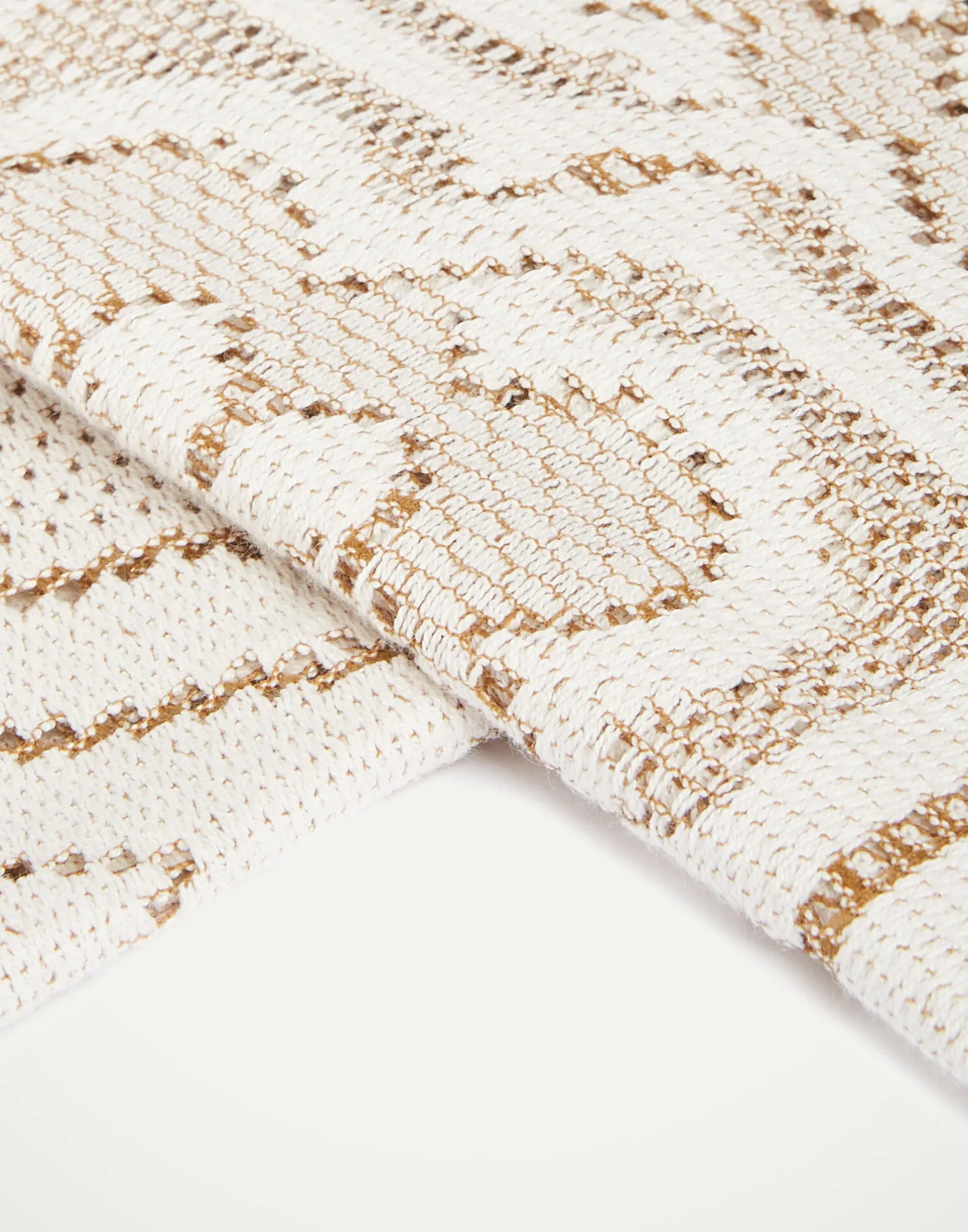 La DoubleJ Tessili|Tovaglie<Lacey Large TableclothSolid White Smoke in Embroidered Cotton