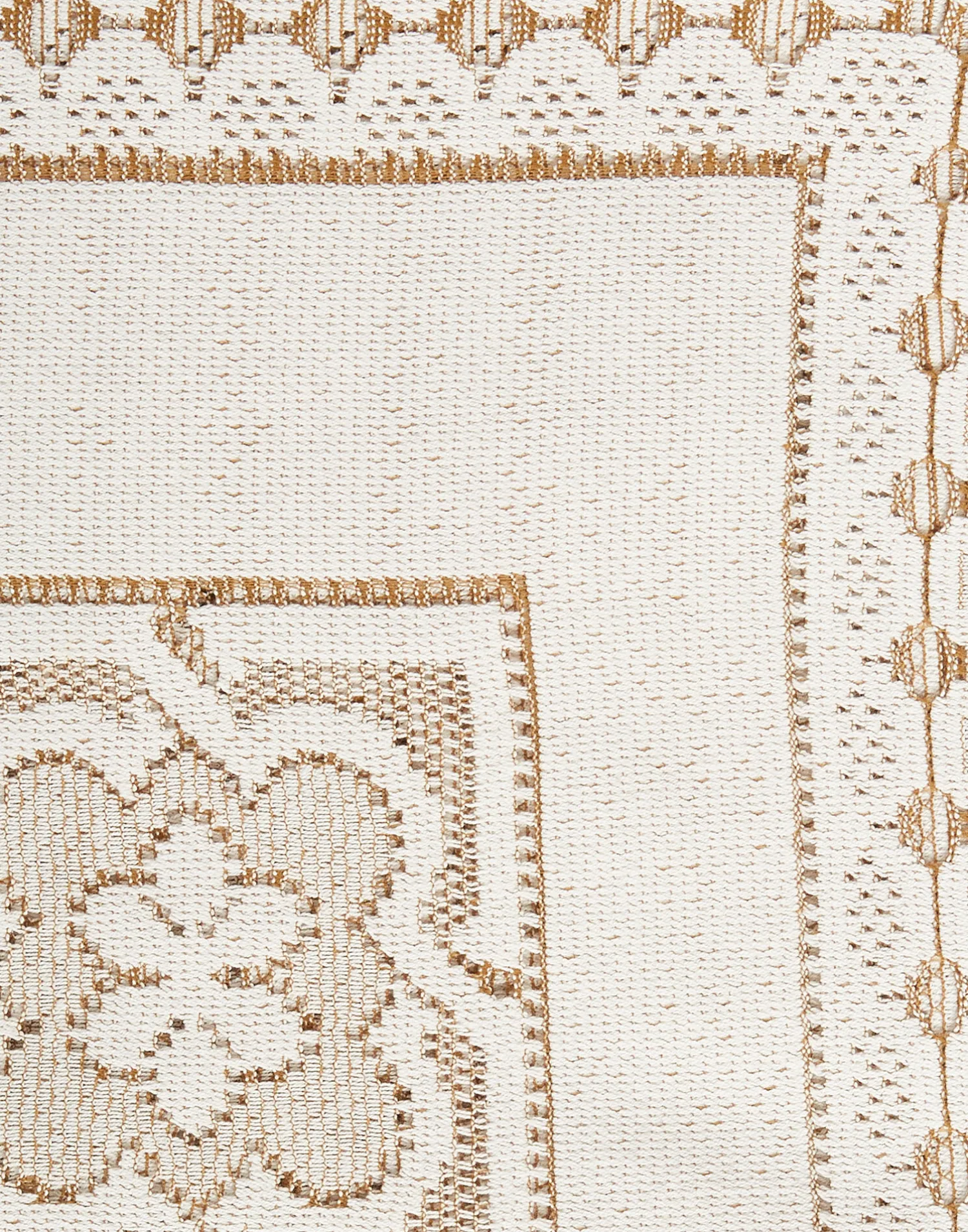 La DoubleJ Tessili|Tovaglie<Lacey Large TableclothSolid White Smoke in Embroidered Cotton