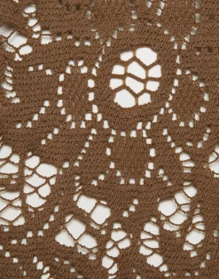 La DoubleJ Vestiti<Lacey Long Sleeve Swing DressMilitary Green in Cotton Lace