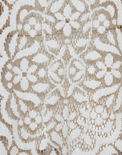 La DoubleJ Vestiti<Lacey Muumuu DressSolid White Smoke in Embroidered Cotton