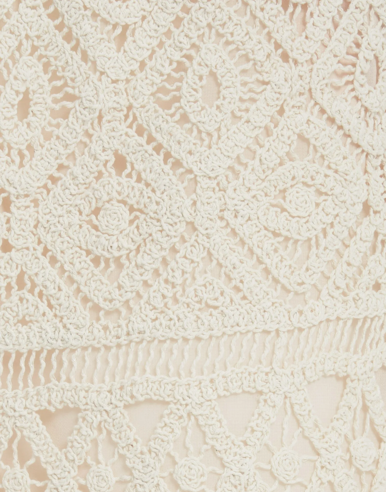 La DoubleJ Pantaloni E Shorts<Lacey Palazzo PantsPlaza Cream in Macramé