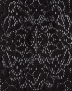 La DoubleJ Vestiti<Lacey Racer DressSolid Black in Embroidered Cotton