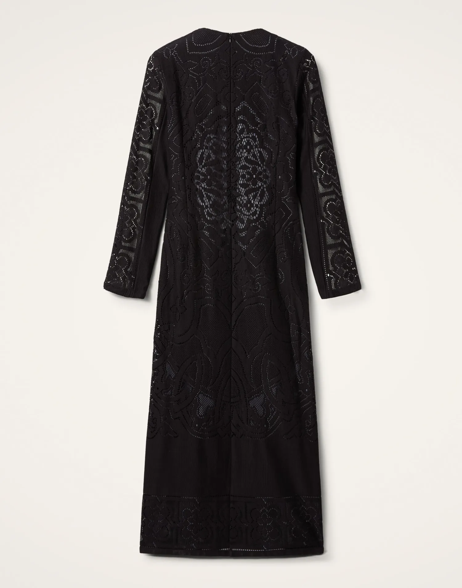 La DoubleJ Vestiti<Lacey Swing DressSolid Black in Embroidered Cotton