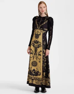 La DoubleJ Party Dressing<La Favorita DressBoboli Placée Black in Silk