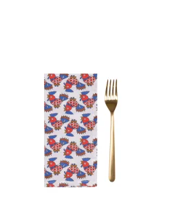 La DoubleJ Tovaglioli|Tessili<Large Napkins Set Of 6Galletti in Linen