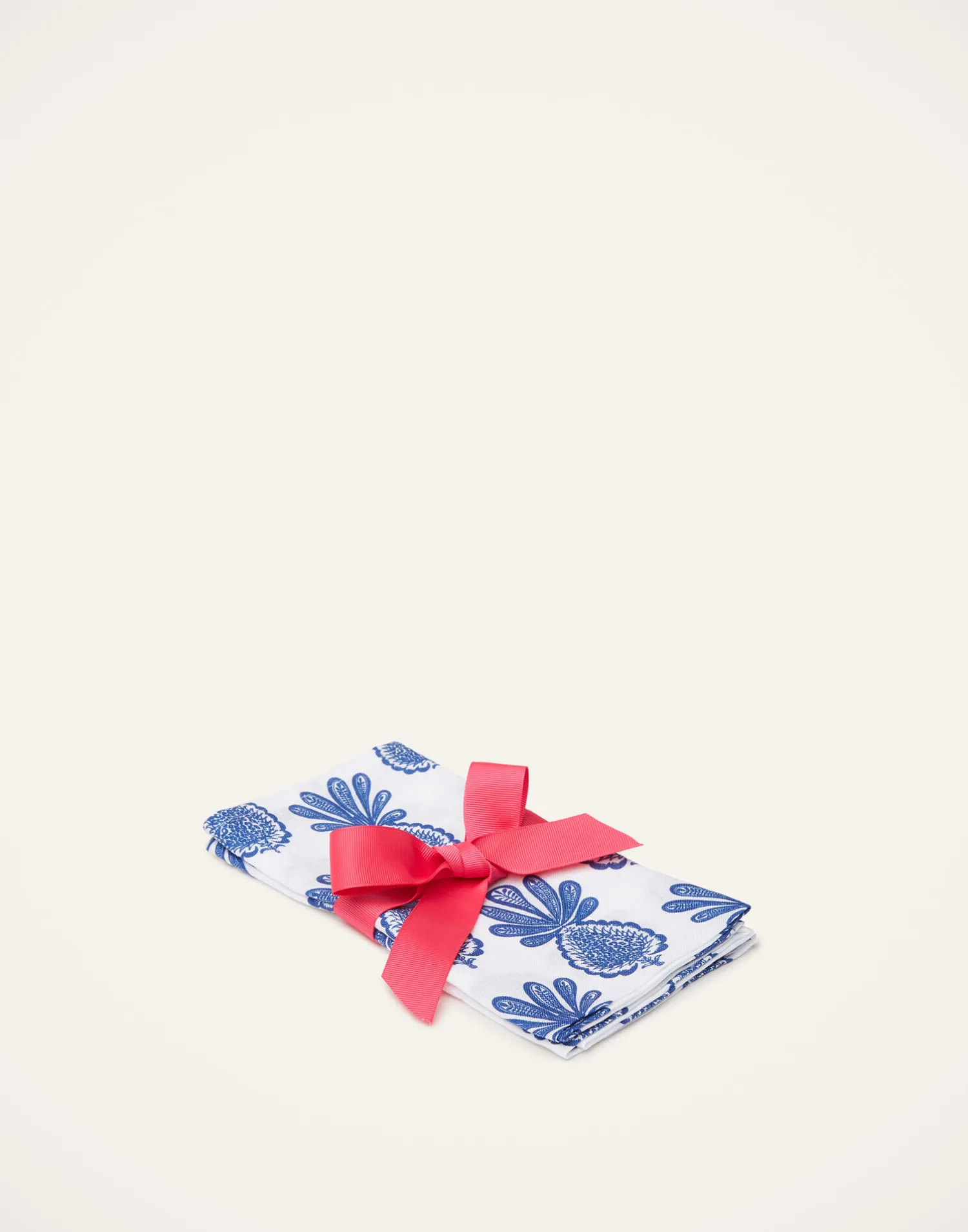 La DoubleJ Tovaglioli|Tessili<Large Napkins Set Of 2Pineapple Blu in Linen