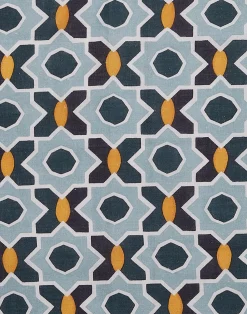 La DoubleJ Tessili<Large Napkins Set Of 2Plaza Small Light Blue in Linen