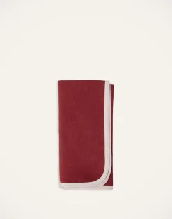 La DoubleJ Tovaglioli|Tessili<Large Napkins Set Of 2Rainbow Vino in Linen