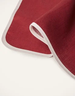 La DoubleJ Tovaglioli|Tessili<Large Napkins Set Of 2Rainbow Vino in Linen