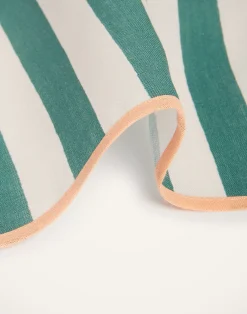 La DoubleJ Tessili<Large Napkins Set Of 2Riviera Green in Linen