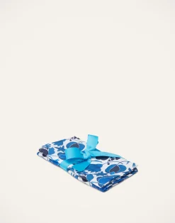 La DoubleJ Tovaglioli|Tessili<Large Napkins Set Of 2Wildbird Blu Small in Linen