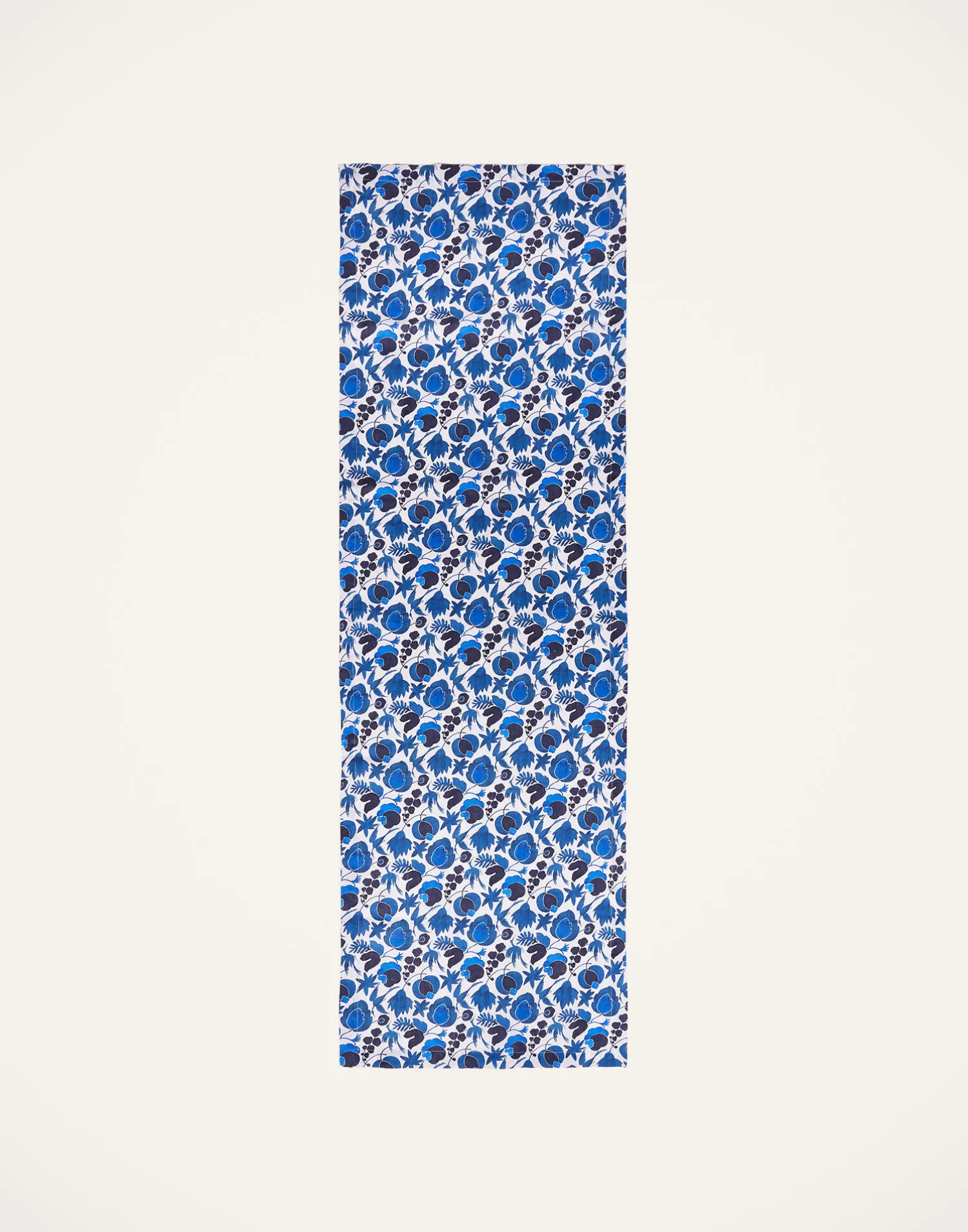 La DoubleJ Runner E Tovagliette|Tessili<Large RunnerWildbird Blu Small in Linen