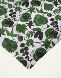 La DoubleJ Runner E Tovagliette|Tessili<Large RunnerWildbird Verde Small in Linen