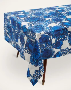 La DoubleJ Tovaglie|Tessili<Large TableclothAnemone in Linen