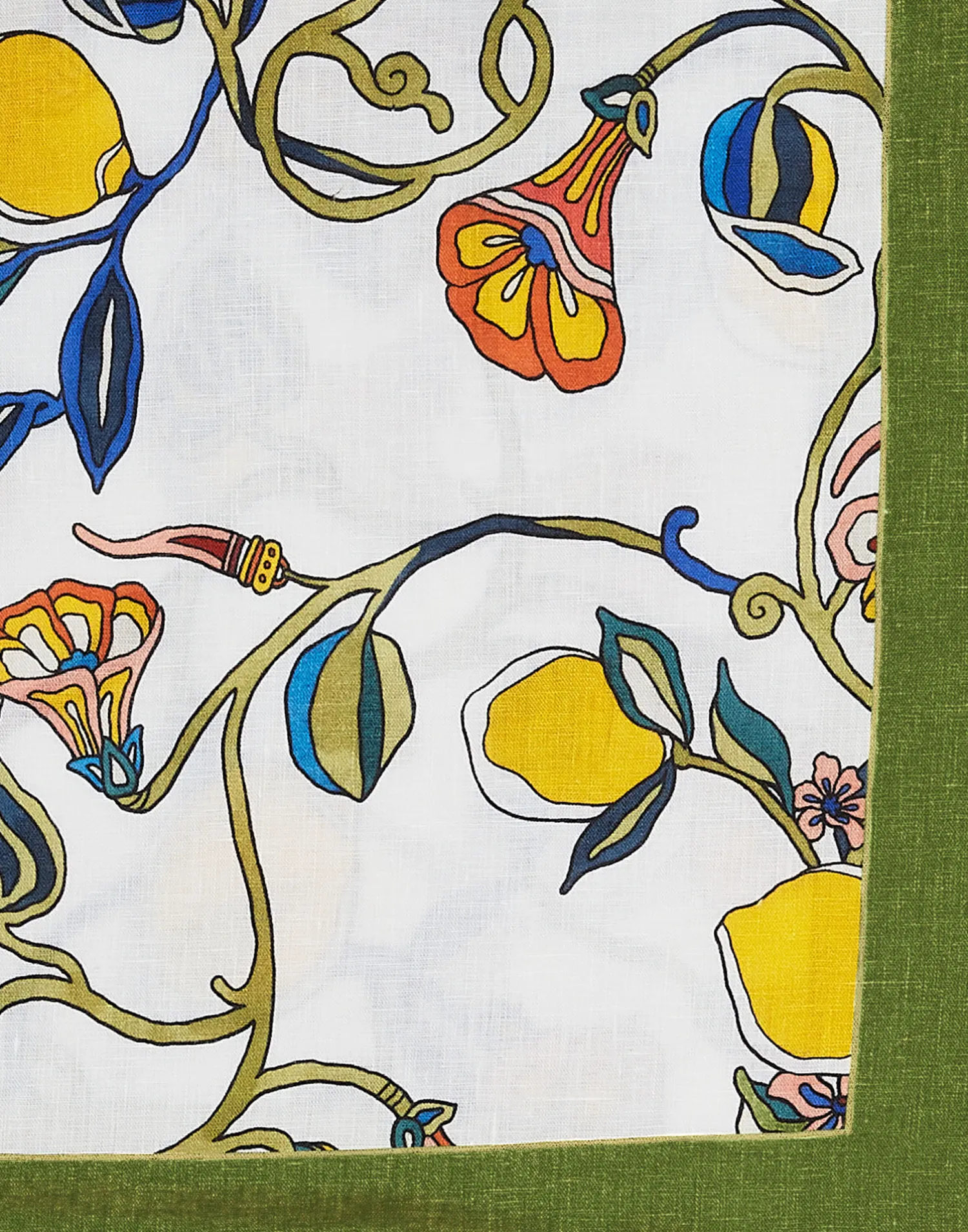 La DoubleJ Tovaglie|Tessili<Large TableclothBorboni White in Linen