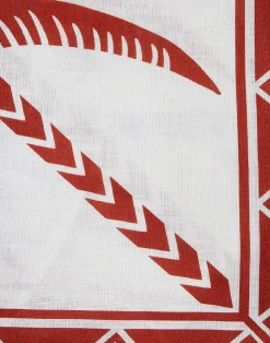 La DoubleJ Tovaglie|Tessili<Large TableclothDate Palms Brick in Linen