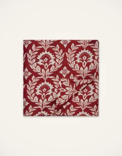 La DoubleJ Tovaglie|Tessili<Large TableclothGarland Bordeaux in Linen