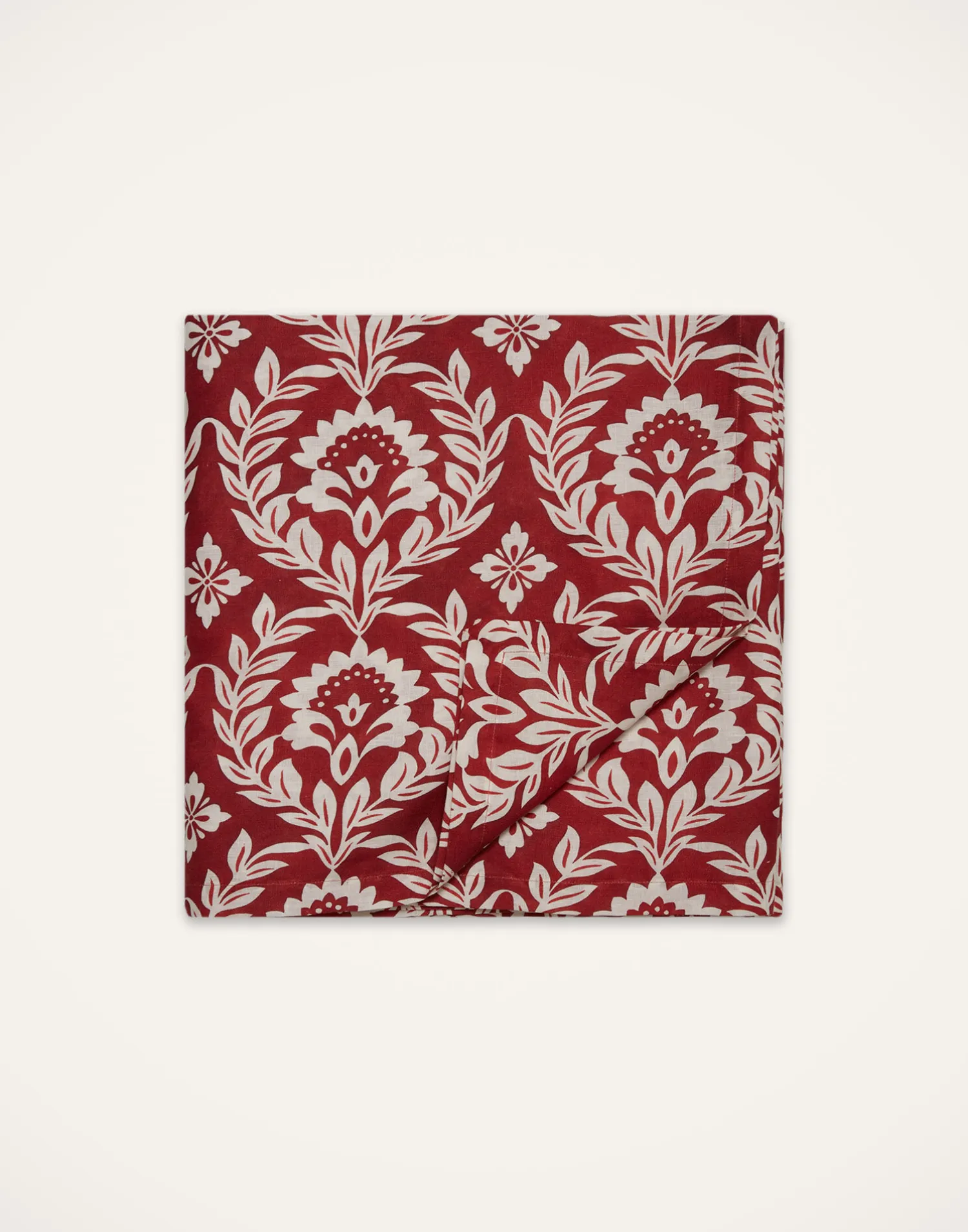 La DoubleJ Tovaglie|Tessili<Large TableclothGarland Bordeaux in Linen