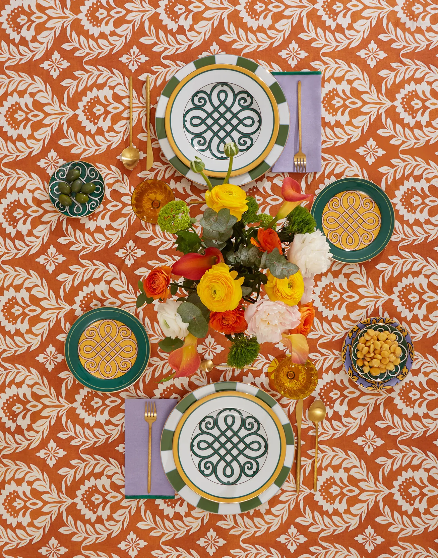 La DoubleJ Tovaglie|Tessili<Large TableclothGarland Siena in Linen