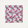 La DoubleJ Tovaglie|Tessili<Large TableclothGeometrico Rosa in Linen