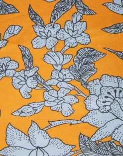 La DoubleJ Tovaglie|Tessili<Large TableclothLilium Zafferano in Linen