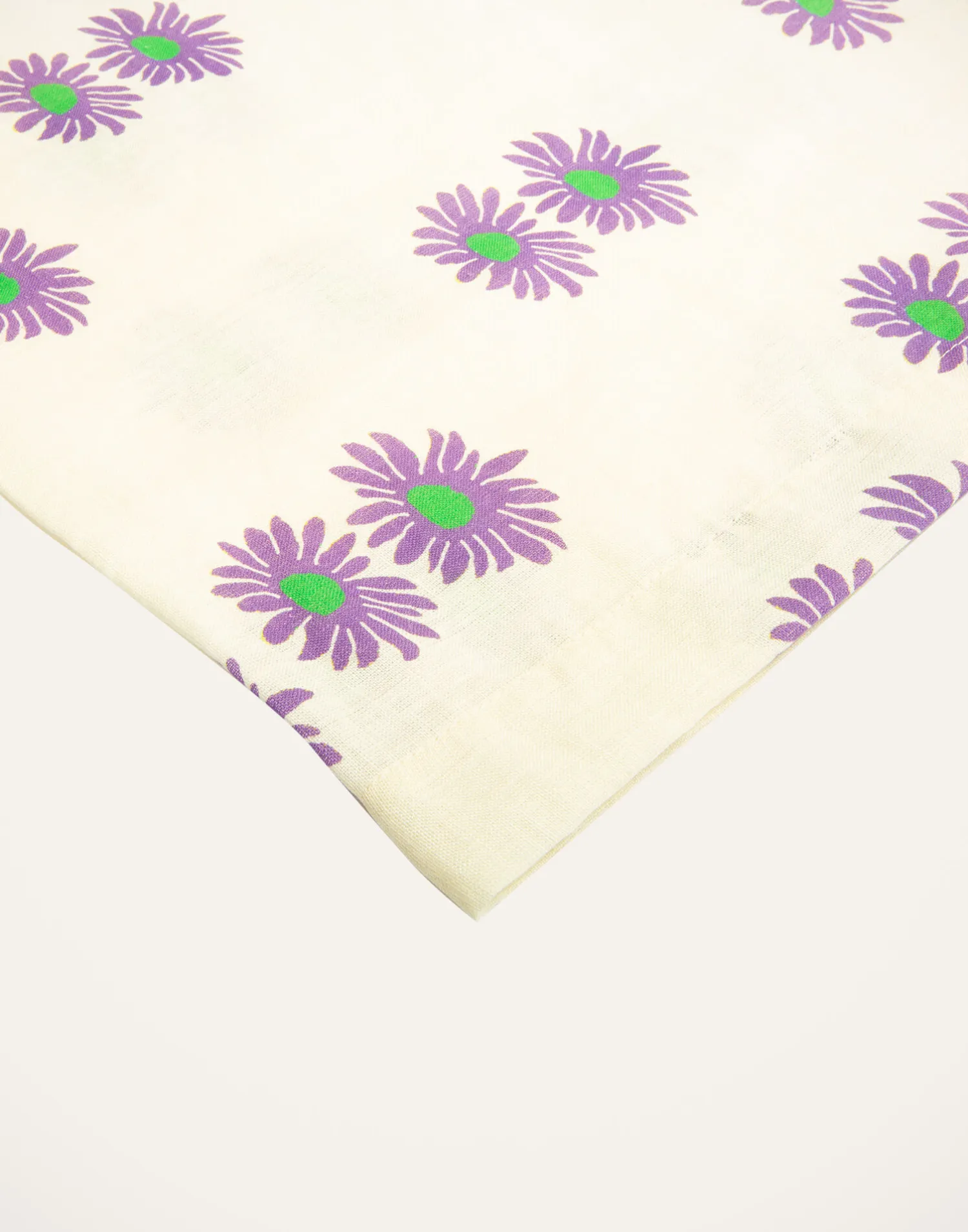 La DoubleJ Tovaglie|Tessili<Large TableclothMargherita Viola in Linen