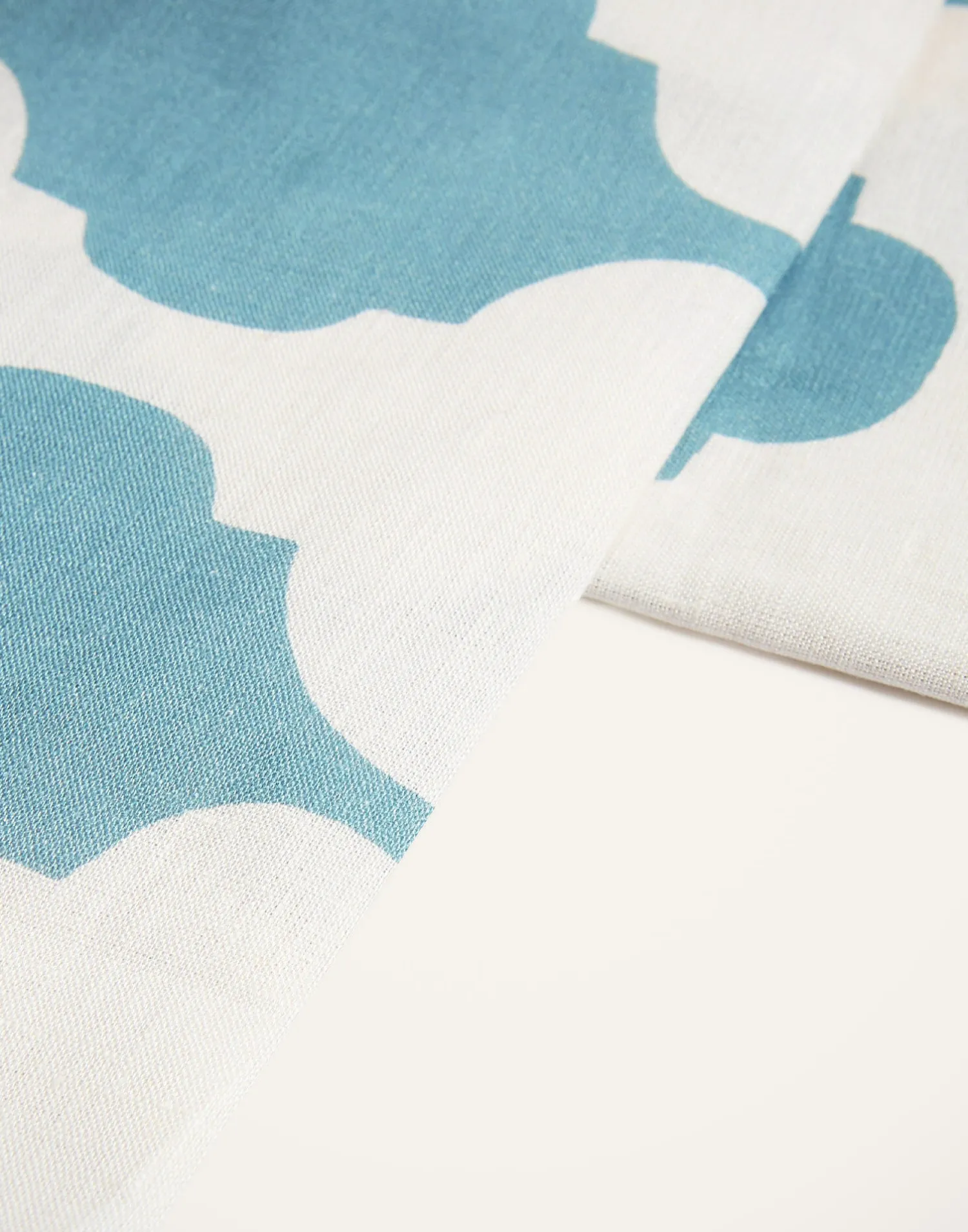 La DoubleJ Tovaglie|Tessili<Large TableclothPlaza Sky Blue in Linen