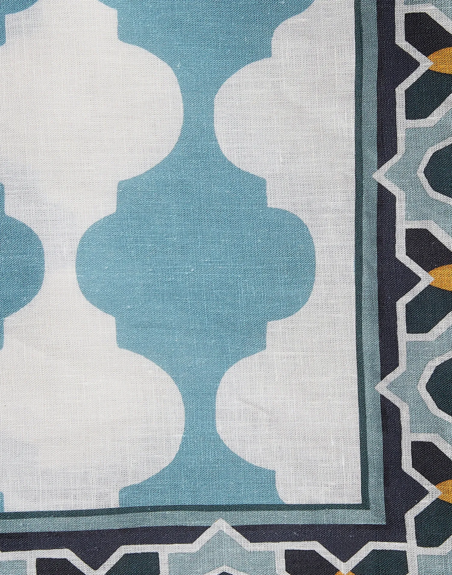 La DoubleJ Tovaglie|Tessili<Large TableclothPlaza Sky Blue in Linen