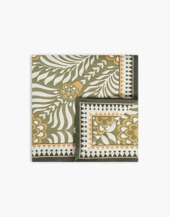 La DoubleJ Tovaglie|Tessili<Large TableclothTudor Light Green in Linen