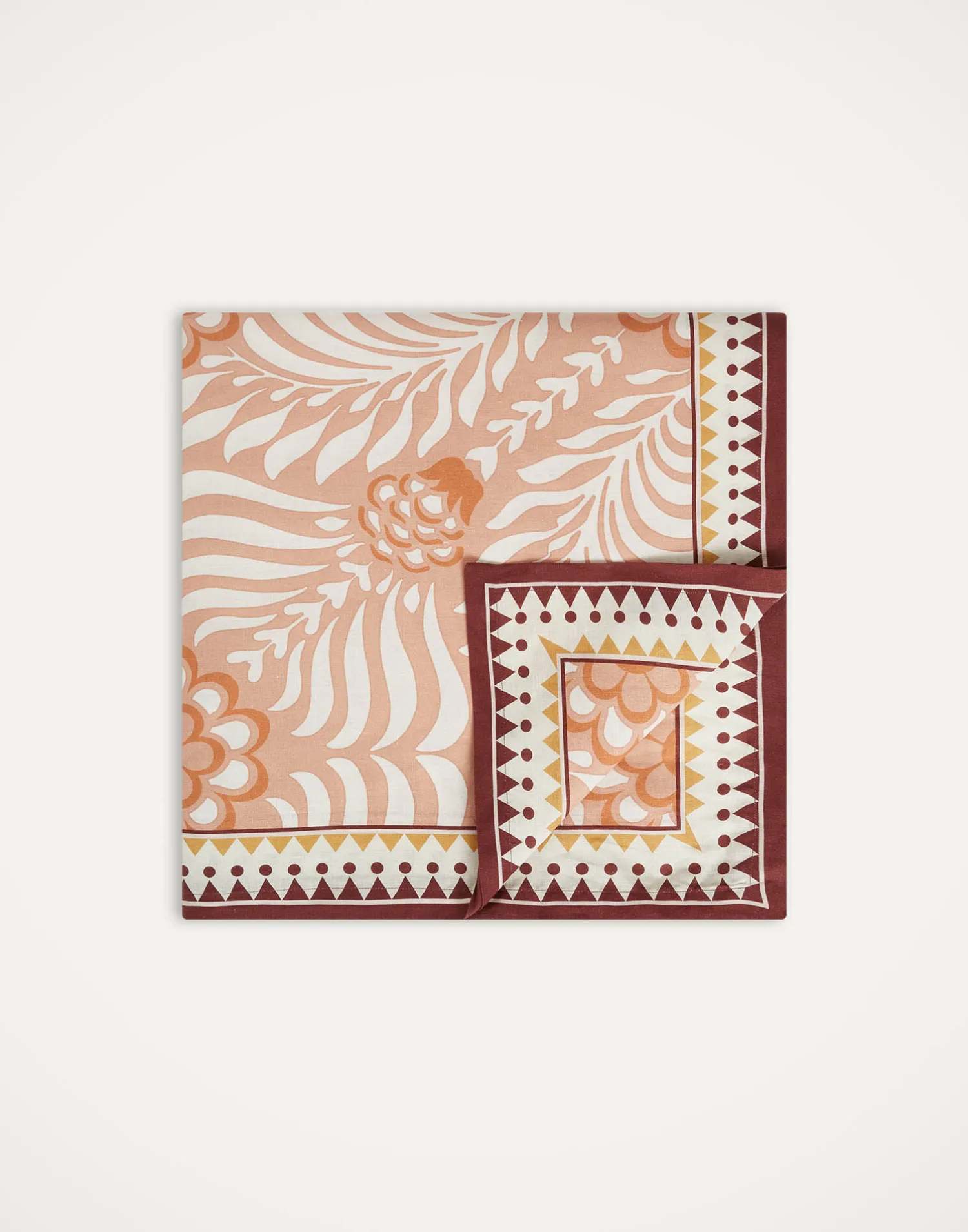 La DoubleJ Tovaglie|Tessili<Large TableclothTudor Pink in Linen